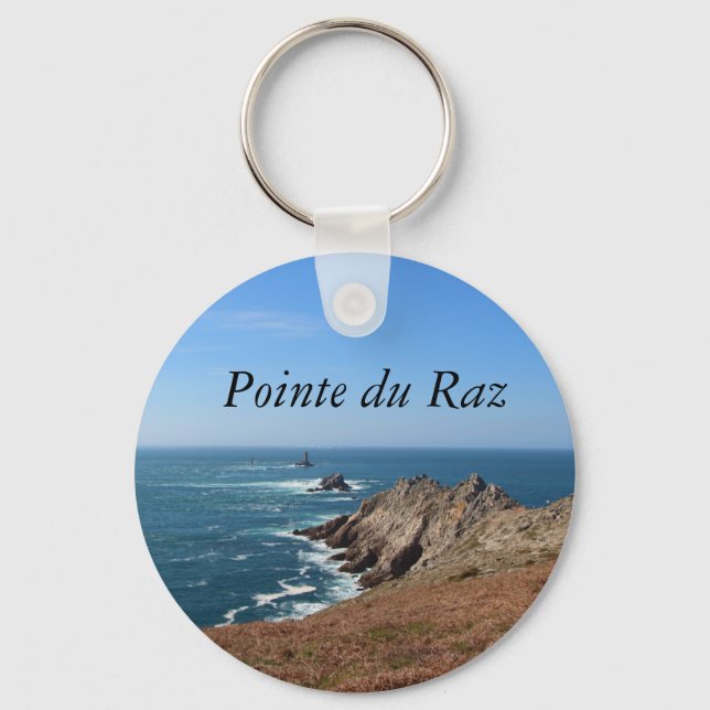 Porte-clés Pointe du Raz à Plogoff (Recto)
