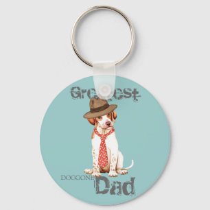 Porte-clés Pointer Dad Keychain