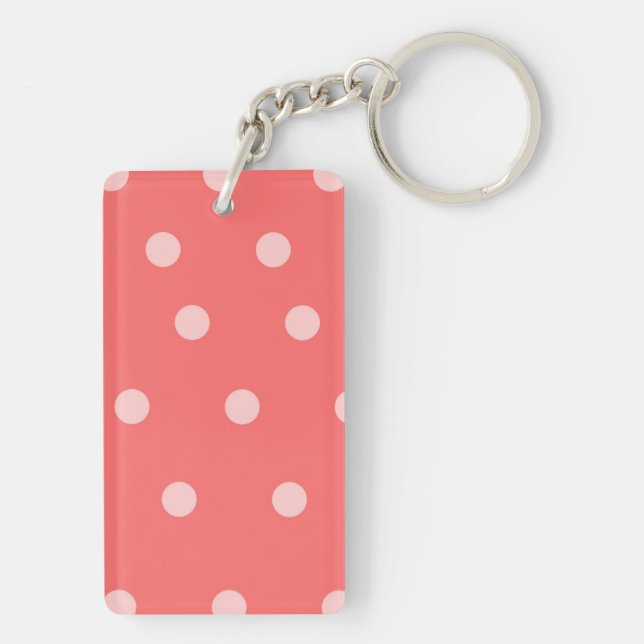 Porte-clés Points polka (Dos)