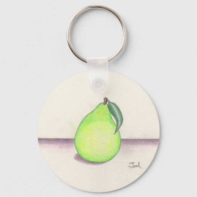 Porte-clés POIRE FRUITÉE (Recto)