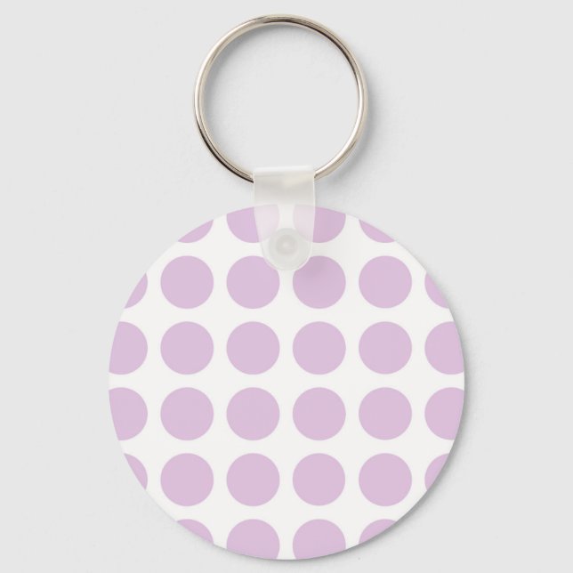 Porte-clés Pois pourpres doux (Recto)
