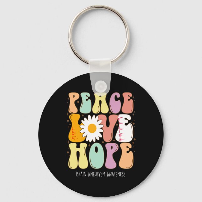 Porte-clés Poison de Peace Love Hope Brain (Recto)