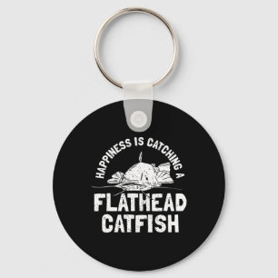 Porte-clés Poisson-chat à tête plate - Pêche au poisson-chat