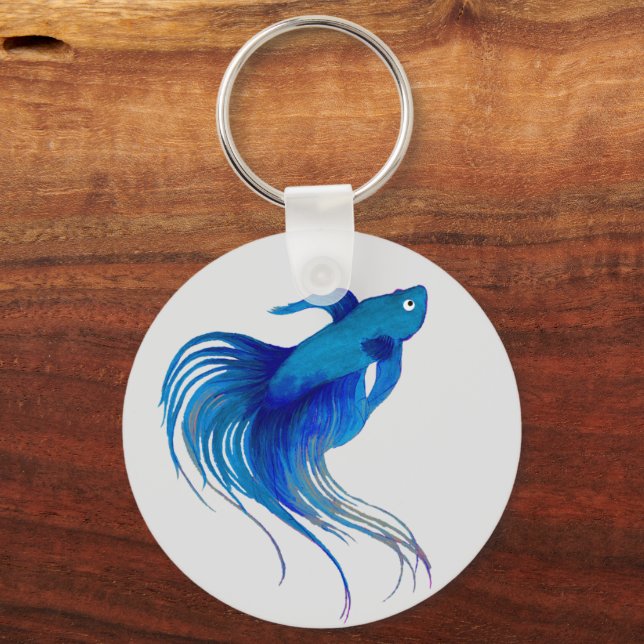 Porte-clés Poisson combattant (Recto)