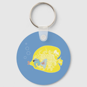 Porte-clés Poisson jaune