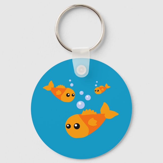 Porte-clés Poisson mignon (Recto)