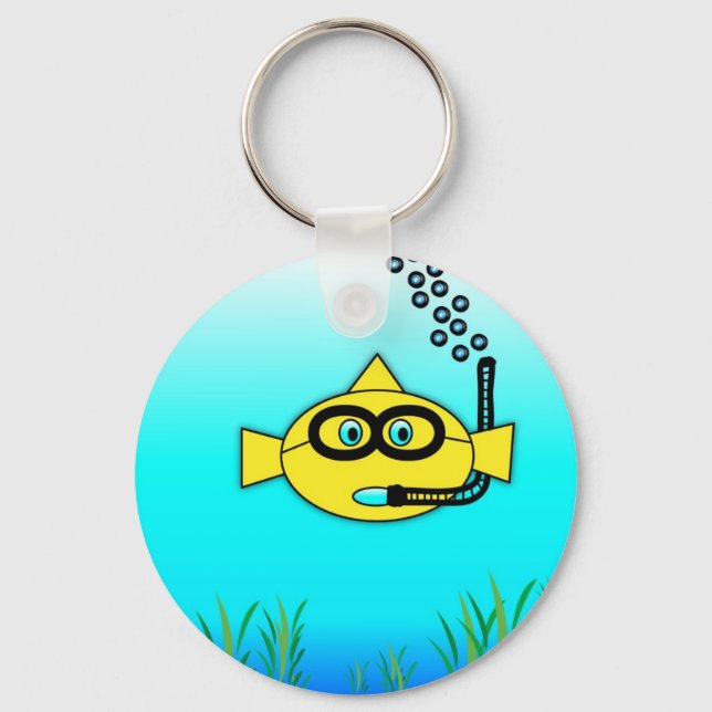 Porte-clés Poisson norkel (Recto)