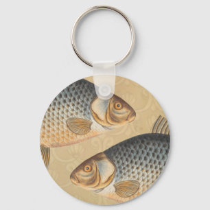 Porte-clés Poisson+oeuvre+design+pêche+poissonneux