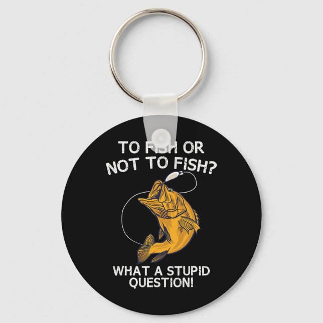 Porte-clés Poisson ou non (Recto)