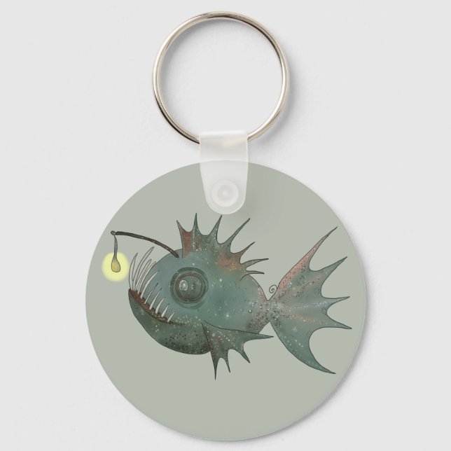 Porte-clés Poisson-pêcheur (Recto)