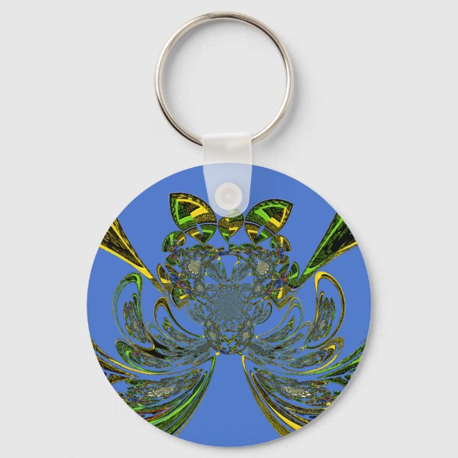 Porte-clés Poisson plume (Recto)