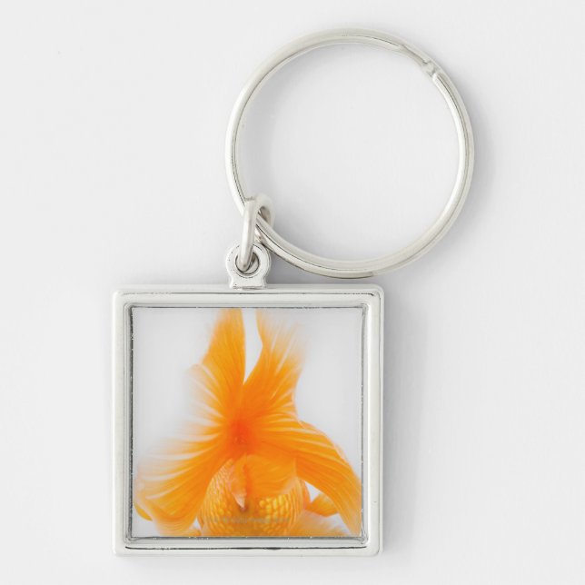 Porte-clés Poisson rouge orange de lionhead (auratus de (Devant)