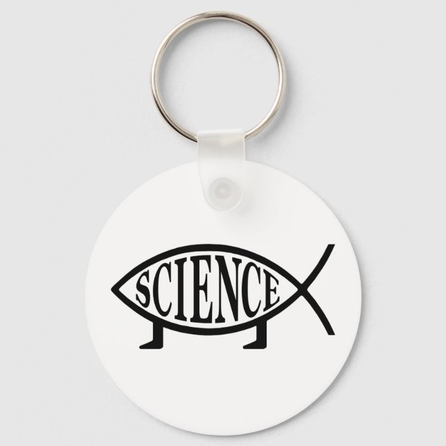 Porte-clés Poisson scientifique (Recto)
