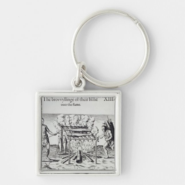 Porte-clés Poissons de cuisine (Devant)