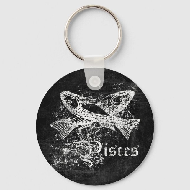 Porte-clés Poissons Vintages Zodiac (Recto)