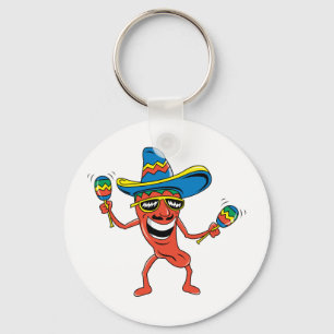 Porte-clés Poivre de piment mexicain