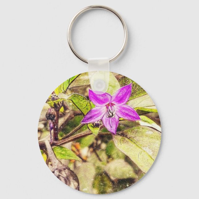 Porte-clés Poivrons ornementaux (Recto)