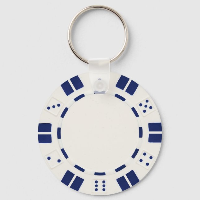 Porte-clés poker chip key chain (Recto)