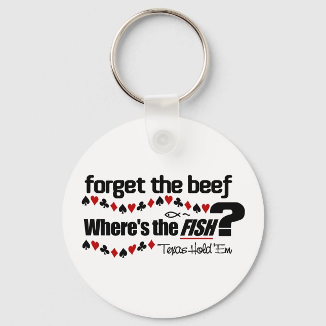 Porte-clés Poker Fish keychain (Recto)