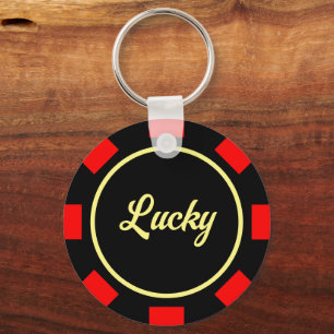 Porte-clés Poker jeton de Las Vegas marque métal personnalisé