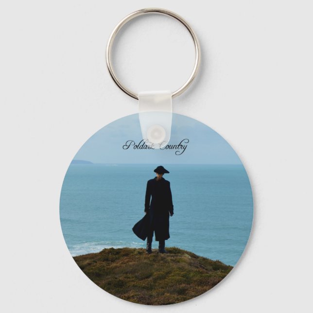 Porte-clés Poldark Pays Photo Cornwall Angleterre (Recto)