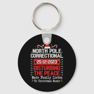 Porte-clés Pôle Nord Correction Troublant Peace Family Ch