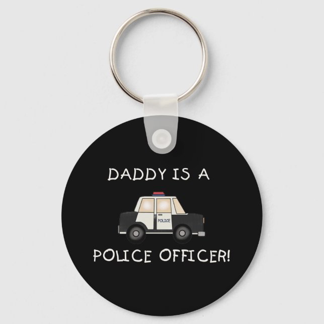 Porte-clés Police de Daddy (Recto)