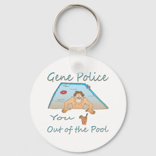 Porte-clés Police de gène