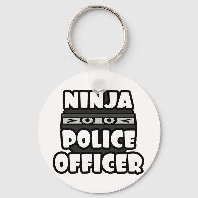 Porte-clés Police de Ninja (Recto)