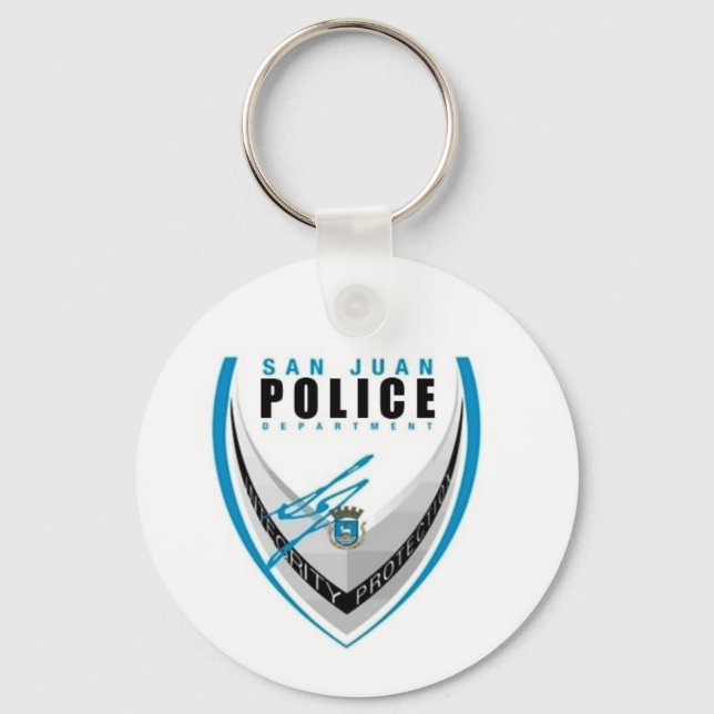 Porte-clés Police de San Juan (Recto)