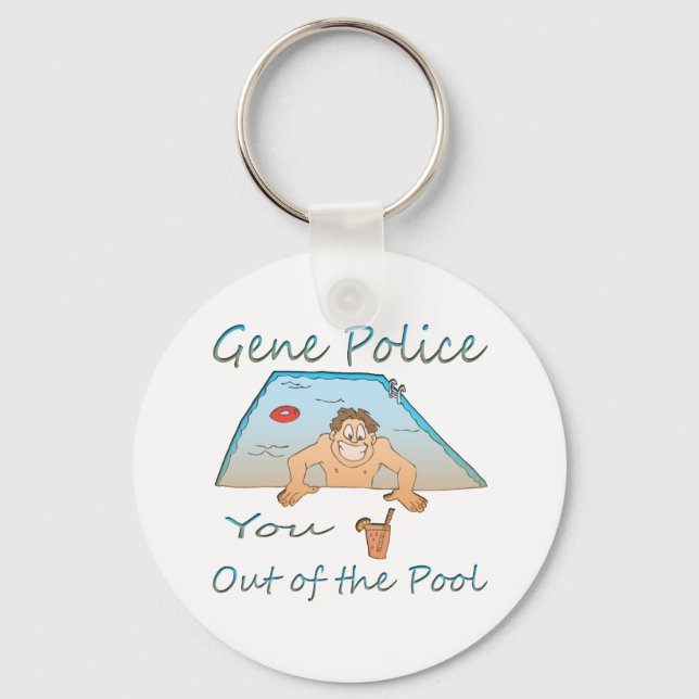 Porte-clés Police génétique (Recto)