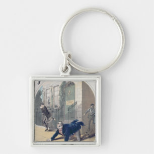 Porte-clés Police ! Police ! Couverture de livre de chanson,