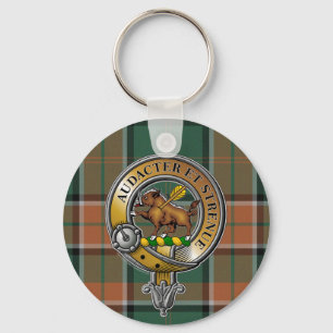 Porte-clés Pollock Tartan & Badge