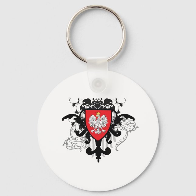 Porte-clés Pologne élégante (Recto)