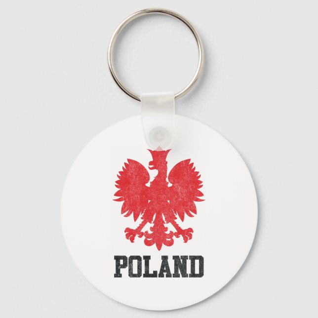 Porte-clés Pologne vintage (Recto)