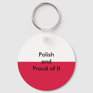 Porte-clés Polonais et fier de lui Le MUSÉE Zazzle