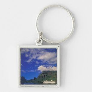 Porte-clés Polynésie française, Moorea. Baie de Cooks. Navire