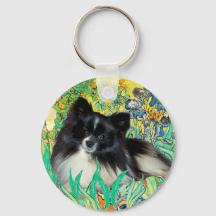 Porte-clés Pomeranian (NB) - Iris