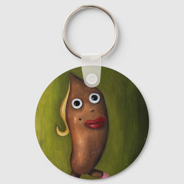 Porte-clés Pomme de terre sucrée (Recto)