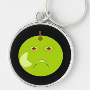 Porte-clés Pomme maléfique avec Porte - clé Halloween Scar