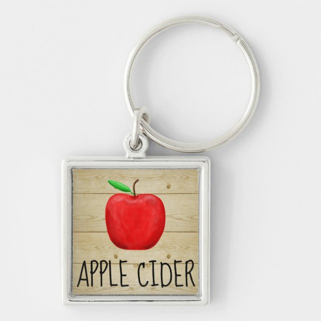 Porte-clés Pomme rouge Cider (Devant)