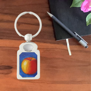 Porte-clés Pomme rouge - Peinture de la vie morte