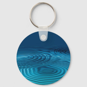 Porte-clés Pommes bleu Aqua