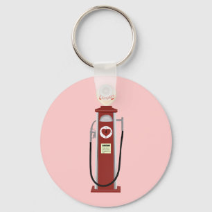 Porte-clés Pompe à gaz d'amour