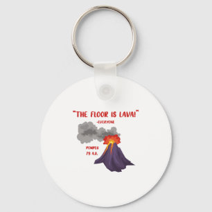Porte-clés Pompéi Le Sol Est Lava