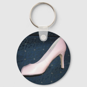Porte-clés Pompes/chaussures à talon élevé rose