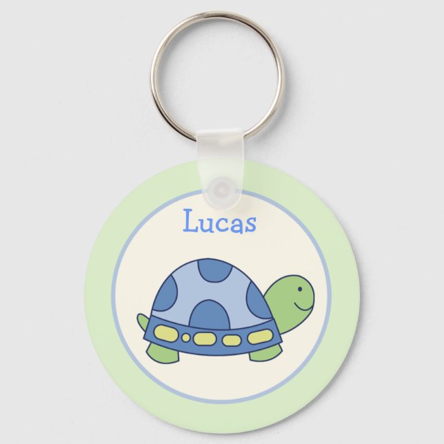 Porte-clés Pond Friends Turtle Favoriser ou nom PORTE - CLÉ d (Recto)