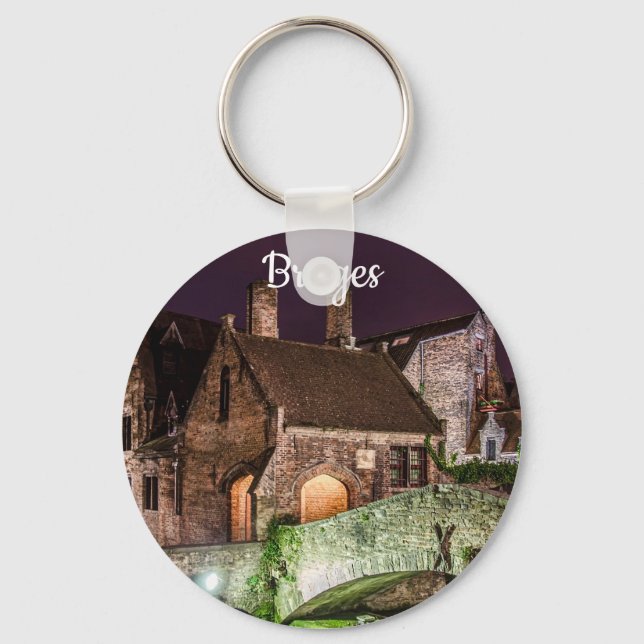 Porte-clés Pont Bonifacius à Bruges (Recto)