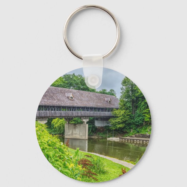 Porte-clés Pont couvert Frankenmuths (Recto)