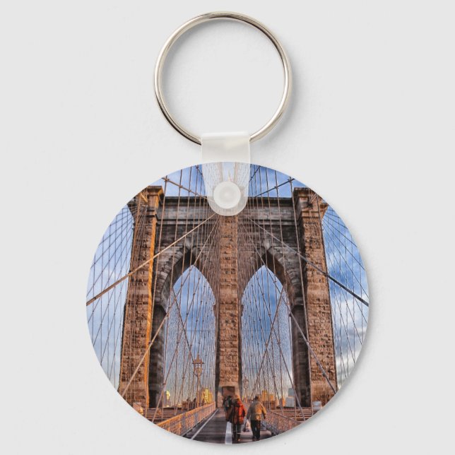 Porte-clés Pont de Brooklyn New York USA (Recto)